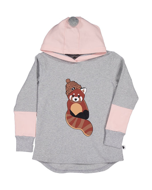 Tashi Panda Pom Pom hood