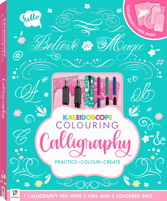 Kaleidoscope Colouring Calligraphy