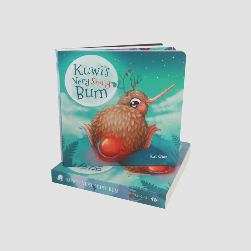 Kuwis very Shiny Bum Board Book