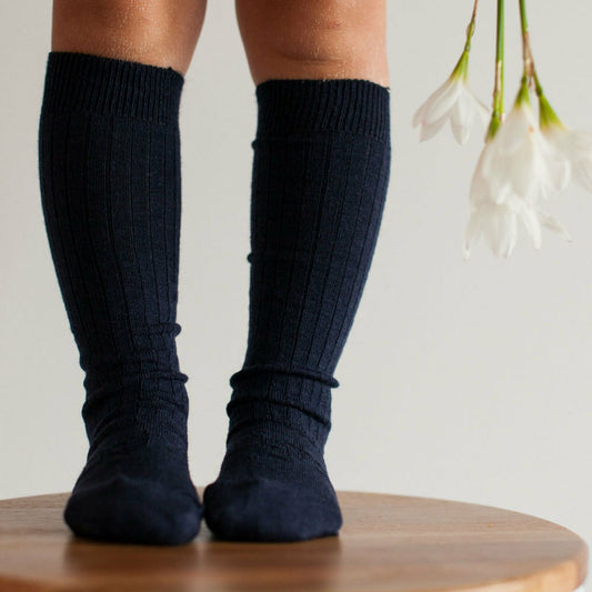 Knee High Merino Socks