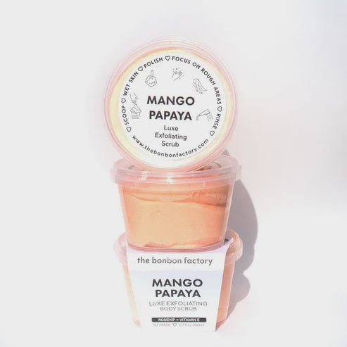 Mango and Papaya Body Scrub