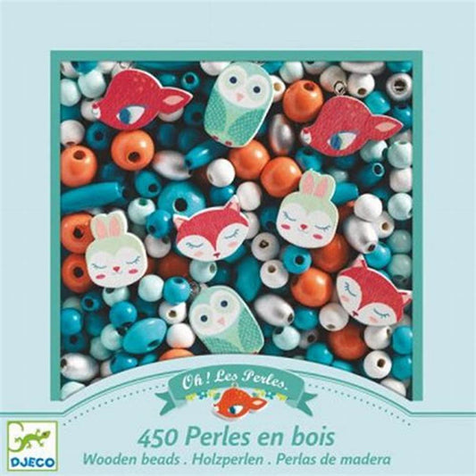 Wooden beads- small animals