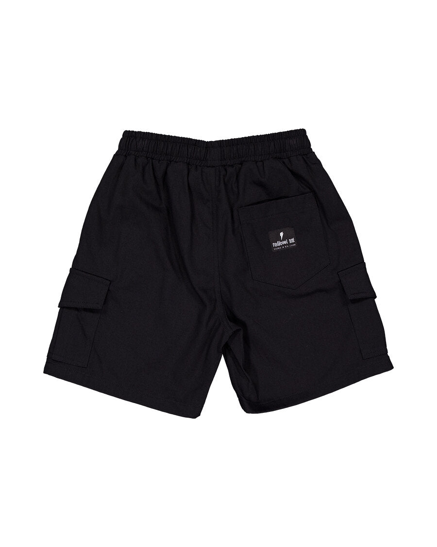Skater Cargo Short  -Black