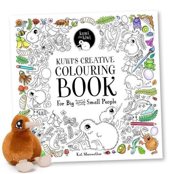 Kuwis Creative Colouring Book