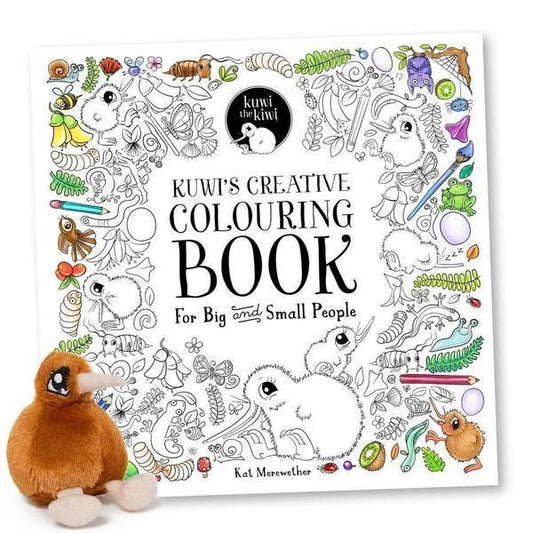 Kuwis Creative Colouring Book