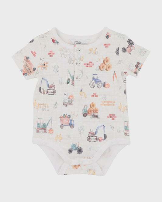 Clayton Print Bodysuit