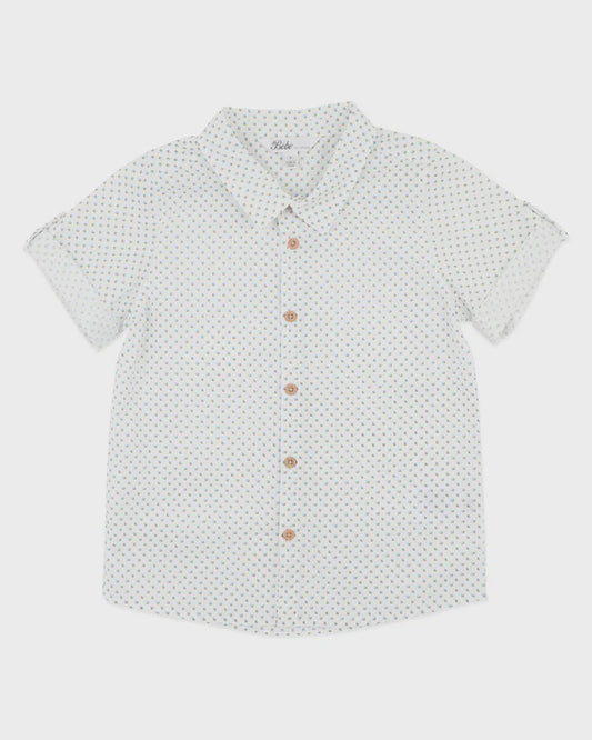 Roman Geo Print SS Shirt