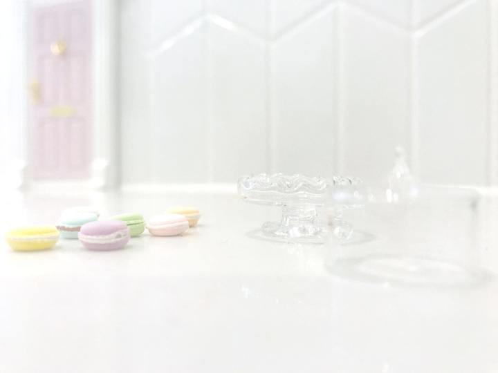 Cake Stand with Macarons