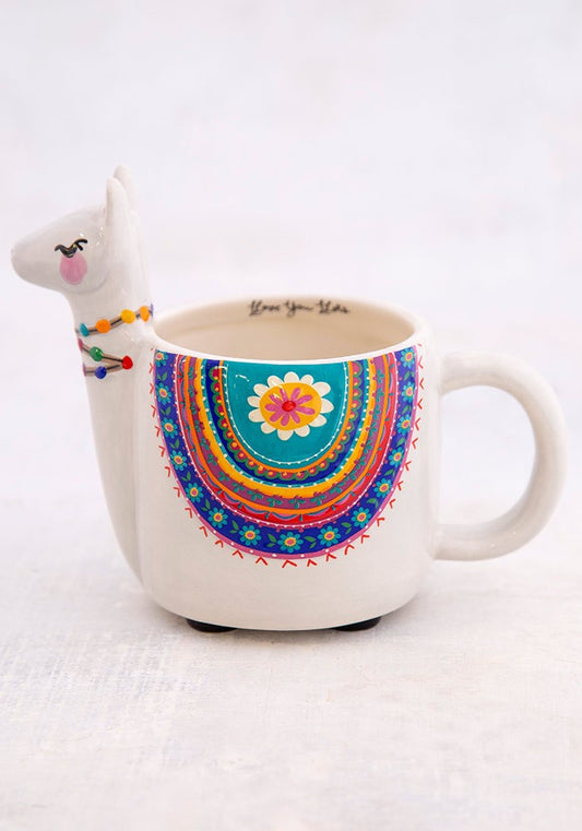 Folk Mug LLama