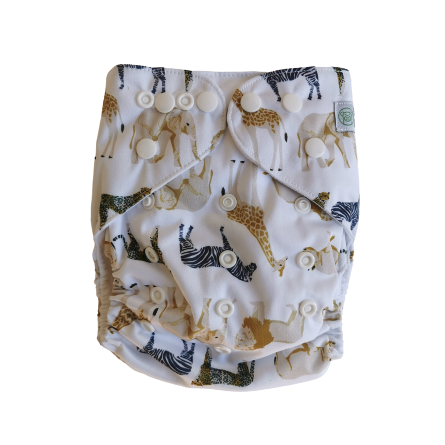 Cloth Nappy African Safari