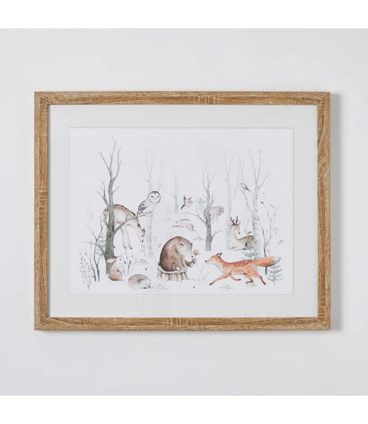 Wall art- forest party
