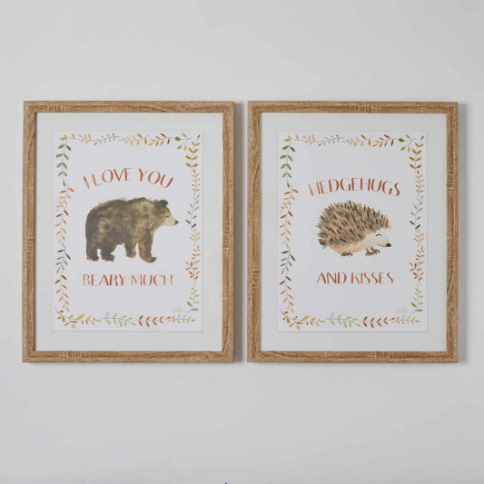 Wall art animal love - Assorted